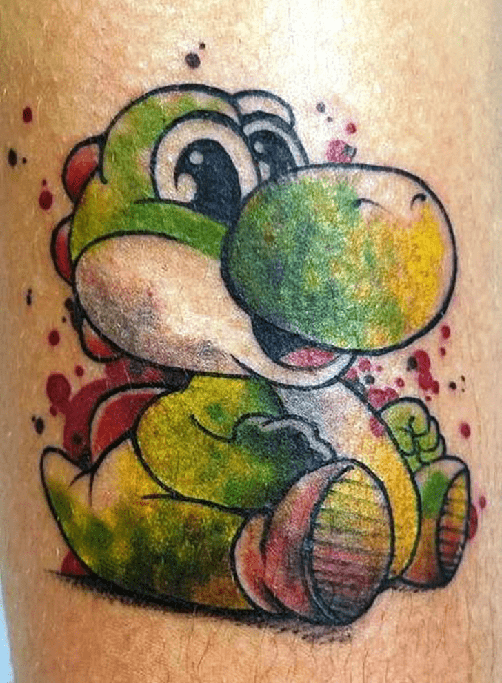 Yoshi Tattoo Shot