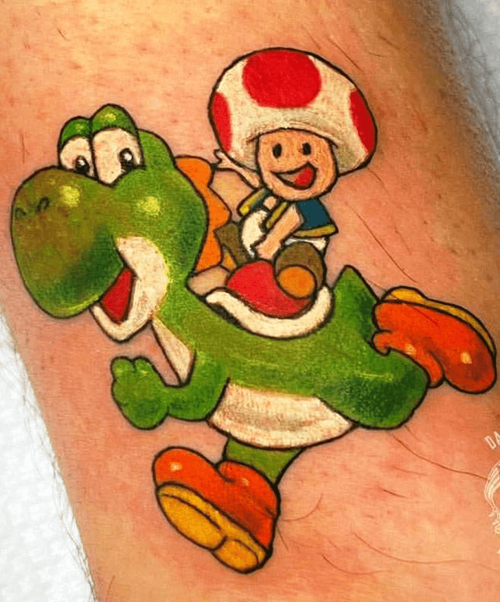 Yoshi Tattoo Design Image