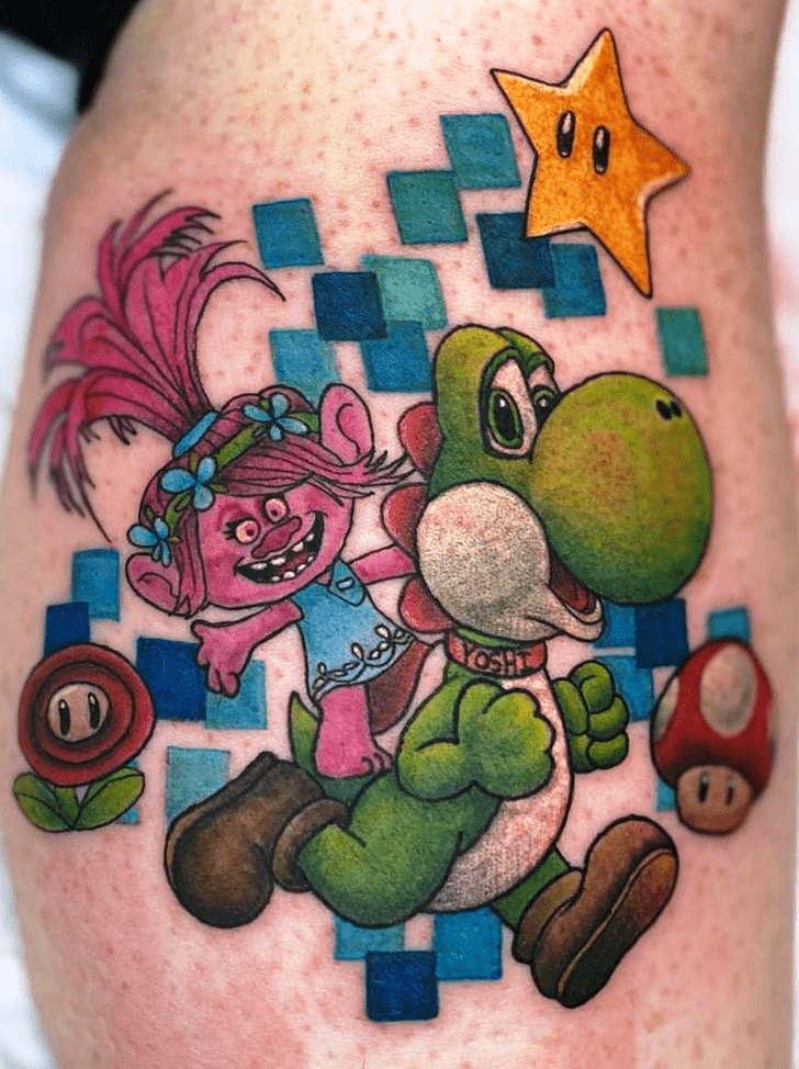 Yoshi Tattoo Photograph