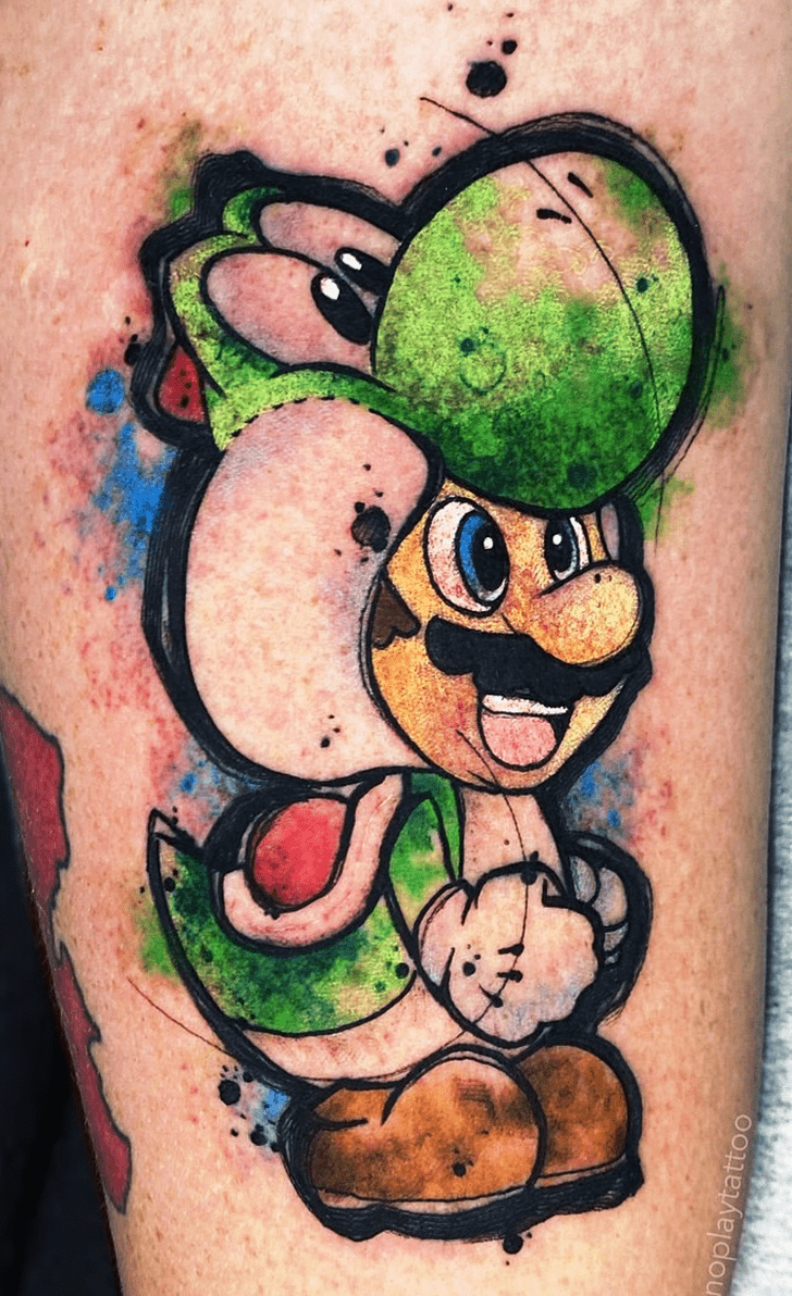 Yoshi Tattoo Shot