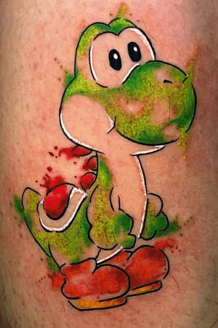 Yoshi Tattoo Photograph