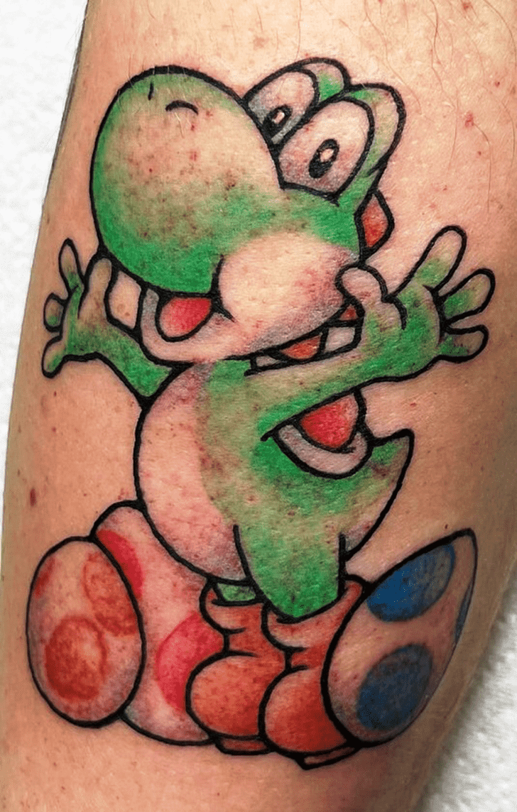 Yoshi Tattoo Shot