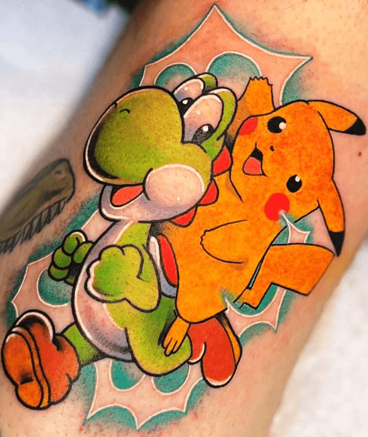 Yoshi Tattoo Photos