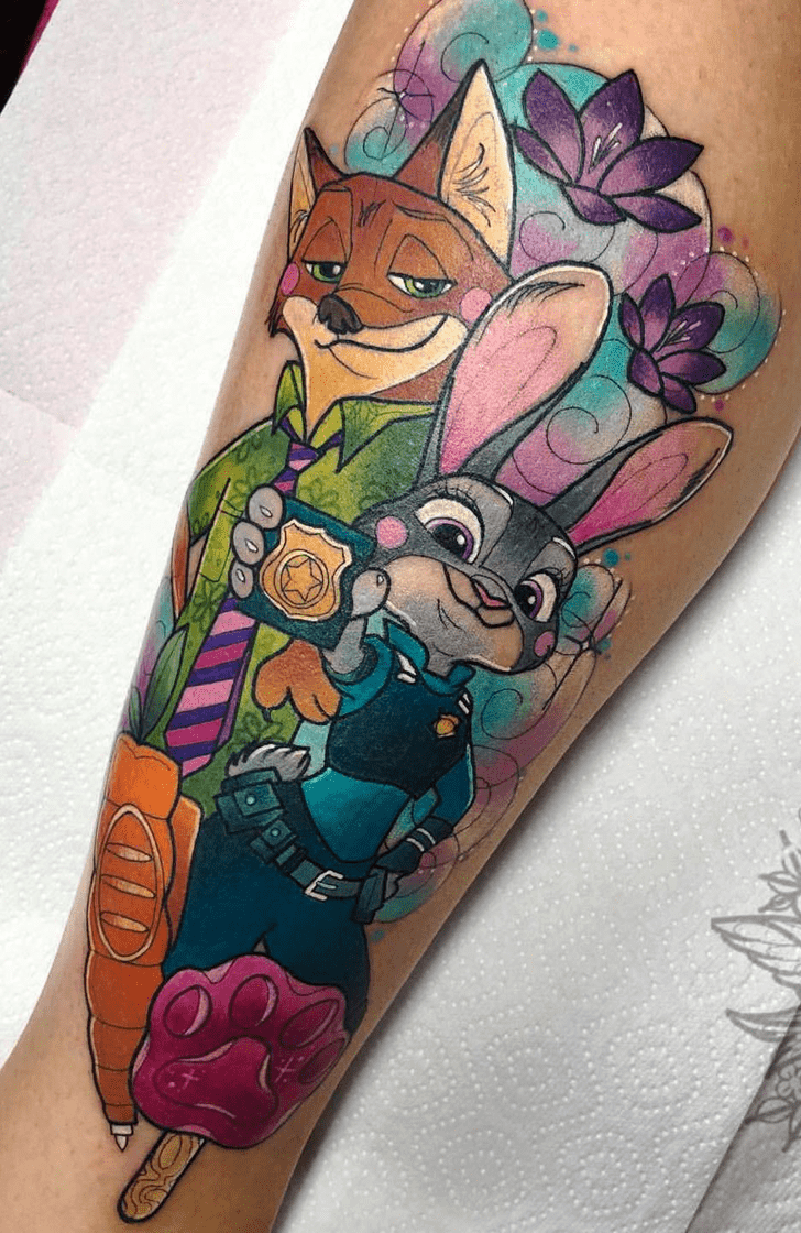 Zootopia Tattoo Picture