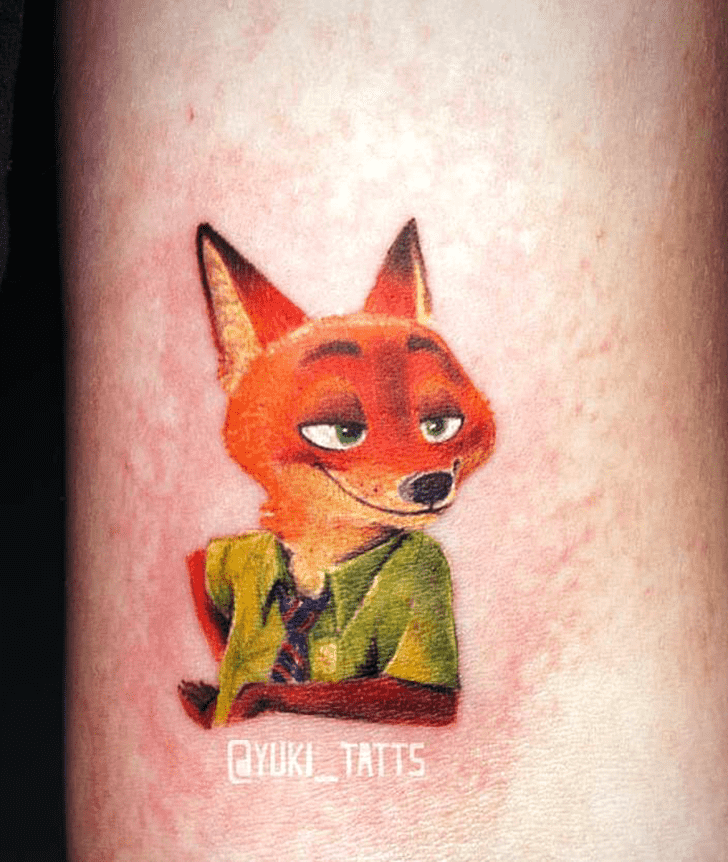 Zootopia Tattoo Shot