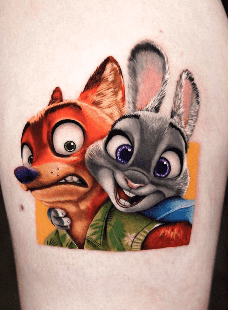 Zootopia Tattoo Snapshot