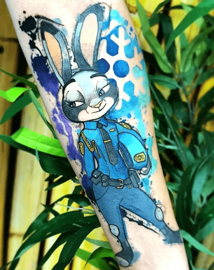 Zootopia Tattoo Figure