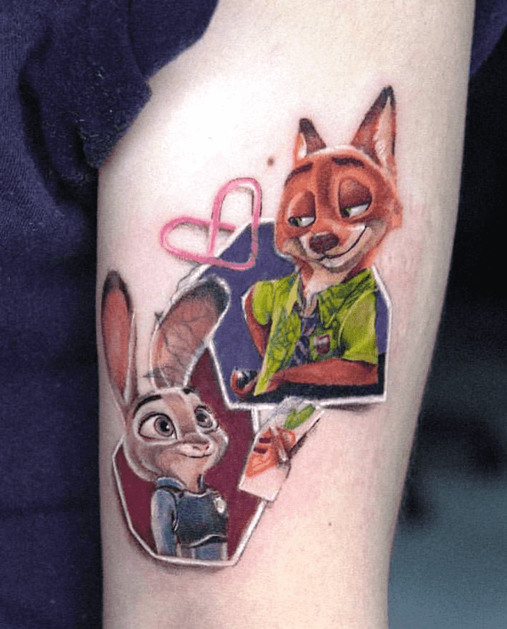 Zootopia Tattoo Shot