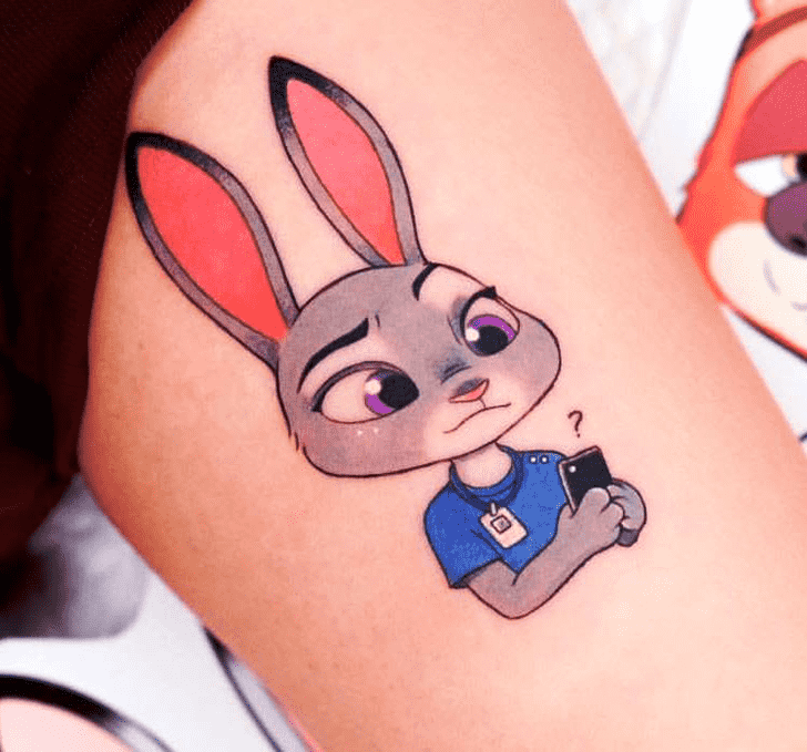 Zootopia Tattoo Design Image